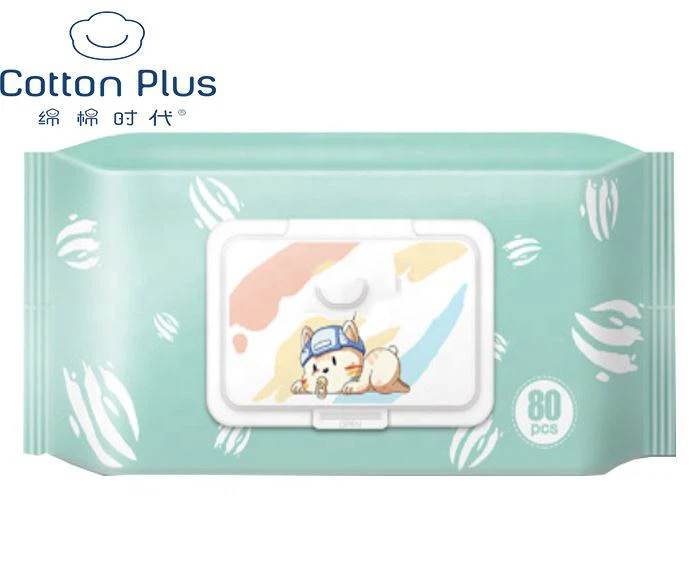 स्पूनलेस नॉन-वेट बेबी केयर क्लीनिंग वाइप्स